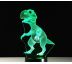 Beling 3D lampa, Dino, 7 barevná S27