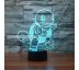 Beling 3D lampa, Squirtle, 7 barevná S220