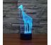 Beling Dětská lampa, Žirafa, 7 barevná S9155