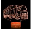 Beling 3D lampa, Mercedes Actros fuel truck, 7 farebná O13