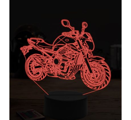 Beling 3D lampa,Yamaha XJ6, 7 farebná ZZ67