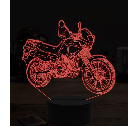 Beling 3D lampa,Honda nx 650 dominator, 7 farebná ZZ48