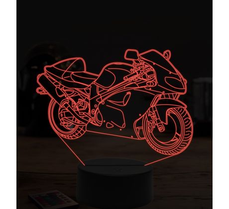 Beling 3D lampa,Suzuki 1000 tlr, 7 farebná ZZ15