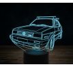 Beling 3D lampa,Volkswagen Turbo diesel, 7 farebná VW48