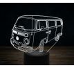 Beling 3D lampa,Volkswagen T2,7 farebná VW30