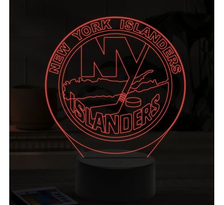 Beling 3D lampa,New York Islanders, 16 farebná 9QSDFG6S