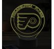 Beling 3D lampa,Philadelphia Flyers, 16 farebná 9QVC65A