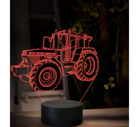 Beling 3D lampa,Zetor crystal 16245, 16 barevná U47