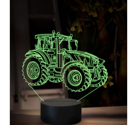 Beling 3D lampa,Zetor crystal 170HD, 16 barevná U50