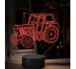 Beling 3D lampa,Zetor 8011 crystal ,16 barvná U51