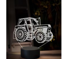 Beling 3D lampa,Zetor crystal 10045 ,16 farebná U52