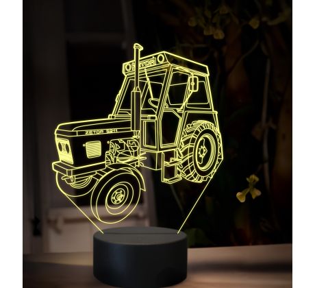 Beling 3D lampa,Zetor 5211, 16 barevná U45