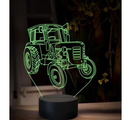 Beling 3D lampa,Zetor 4011 Major, 16 barevná U44