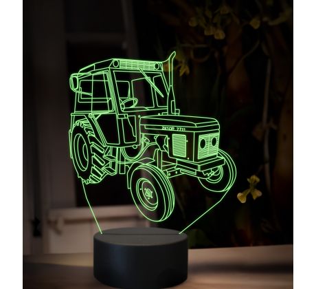 Beling 3D lampa,Zetor 7011, 16 barevná U41