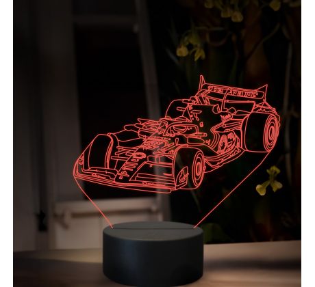 Beling 3D lampa, Charles Leclerc ,16 Barevná, FF17