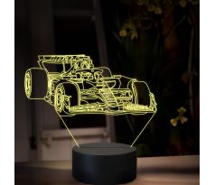 Beling 3D lampa, Kevin Magnussen,16 Barevná, FF22