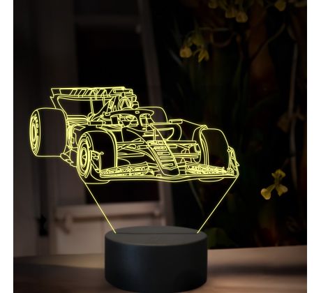 Beling 3D lampa, Kevin Magnussen,16 Barevná, FF22