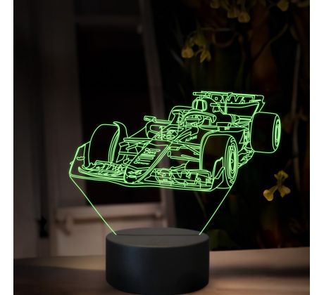 Beling 3D lampa,Pierre Gasly,16 Barevná, FF30