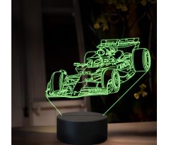 Beling 3D lampa, Sergio Perez,16 Barevná, FF32