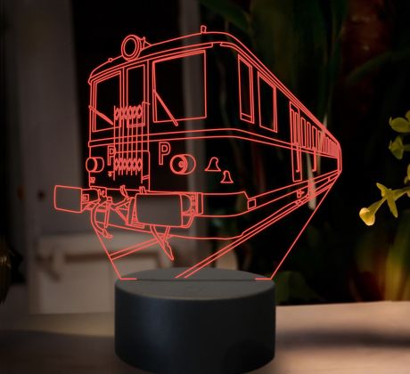 Beling 3D lampa, Motorový rušeň 262, 16 barevná SXR3