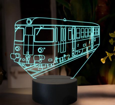 Beling 3D lampa, Motorový rušeň M240, 16 barevná SXR4