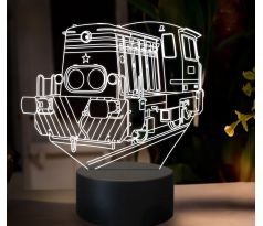 Beling 3D lampa, Motorový rušeň T211, 16 barevná SXR9