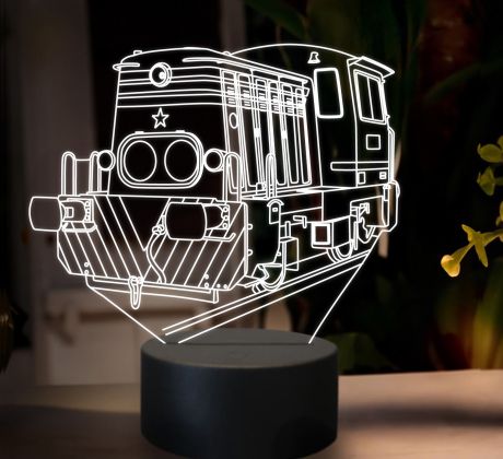 Beling 3D lampa, Motorový rušeň T211, 16 barevná SXR9