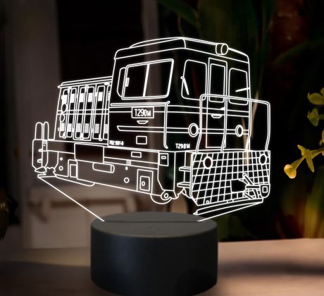 Beling 3D lampa, Motorový rušeň T29, 16 barevná SXR5