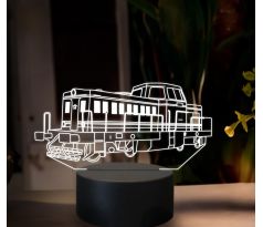 Beling 3D lampa, Motorový rušeň T444.0, 16 barevná SXR12