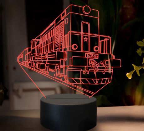 Beling 3D lampa, Motorový rušeň T45, 16 barevná SXR6