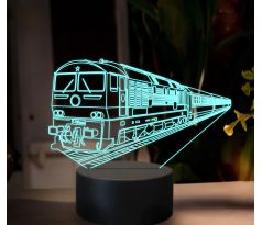 Beling 3D lampa, Motorový rušeň T48, 16 barevná SXR8