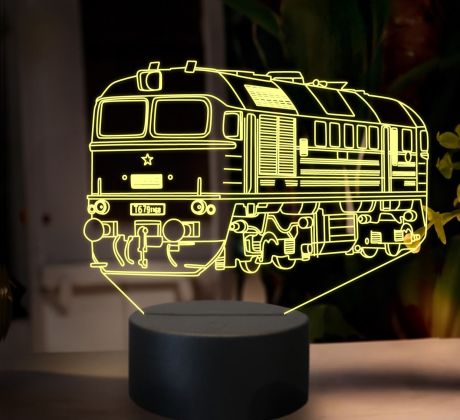 Beling 3D lampa, Motorový rušeň T679, 16 barevná SXR19