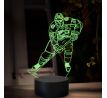 Beling 3D lampa, Nathan MacKinnon, 16 barevná SXQ10