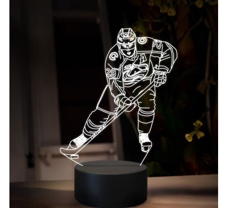 Beling 3D lampa, Nathan MacKinnon, 16 barevná SXQ10