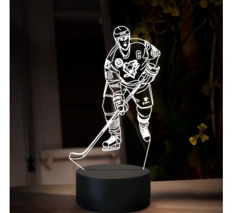 Beling 3D lampa, Mario Lemieux, 16 barevná SXQ8