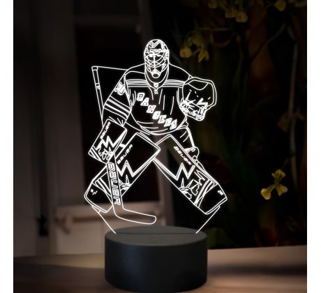 Beling 3D lampa, Henrik Lundqvist, 16 barevná SXQ13