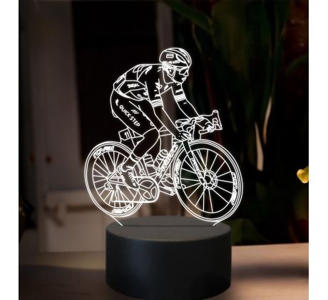 Beling 3D lampa, Remco Evenepoel, 16 barevná,GX10