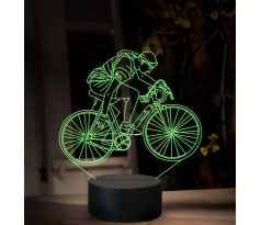 Beling 3D lampa,Gino Bartali, 16 barevná,GX3