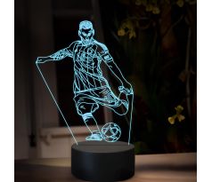 Beling 3D lampa,Lionel Messi,16 Barevná TZ14