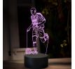 Beling 3D lampa,Zinedine Zidane, 16 Barevná TZ26