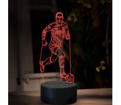 Beling 3D lampa,Virgil van Dijk, 16 Barevná TZ25