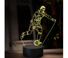 Beling 3D lampa,Cristiano Ronaldo, 16 Barevná TZ23