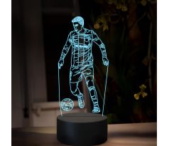 Beling 3D lampa,Robert Lewandowski,16 Barevná TZ21