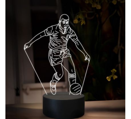 Beling 3D lampa,Pelé, 16 Barevná TZ20