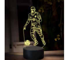 Beling 3D lampa,Neymar, 16 Barevná TZ19